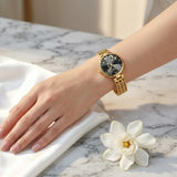 New Stylish Niche Womens Waterproof Watch With A Steel Band