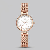 New Stylish Niche Womens Waterproof Watch With A Steel Band