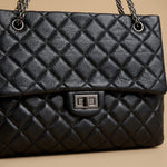 Shoulder Bag with Quilted Chain Straps