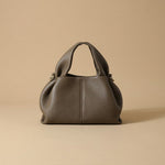 Shoulder Bag with Sculpted Handles