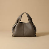 Shoulder Bag with Sculpted Handles