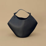 Hobo Bag with Frosted Finish