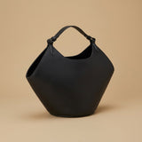 Hobo Bag with Frosted Finish