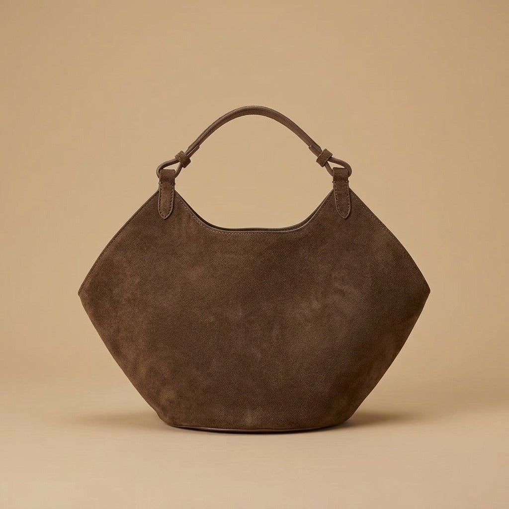 Hobo Bag with Frosted Finish