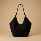 Hobo Bag with Frosted Finish