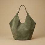 Hobo Bag with Frosted Finish