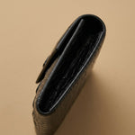 Wallet Clutch Bag with Crocodile Embossing
