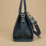 Tote Bag with D-Buckle Closure