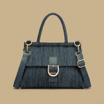 Tote Bag with D-Buckle Closure