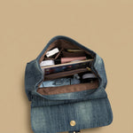 Tote Bag with D-Buckle Closure