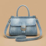 Tote Bag with D-Buckle Closure