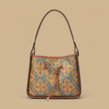 Shoulder Bag with Drawstring Detail