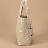Tote Bag with Studded Detail