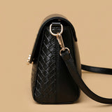 Shoulder Bag with Floral Clasp