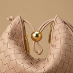 Hobo Bag with Ball Detail