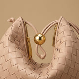 Hobo Bag with Ball Detail