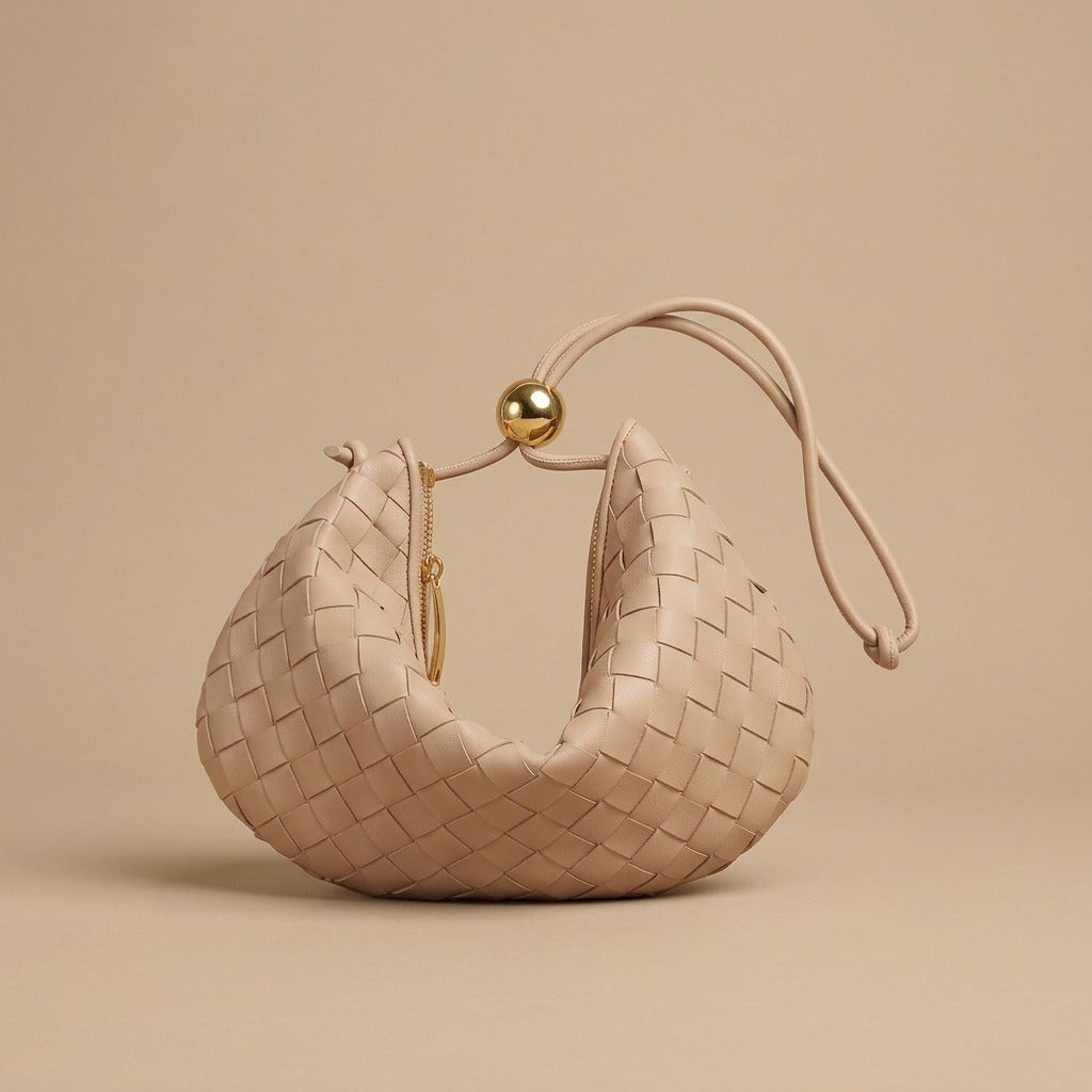 Hobo Bag with Ball Detail