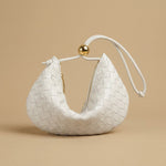 Hobo Bag with Ball Detail