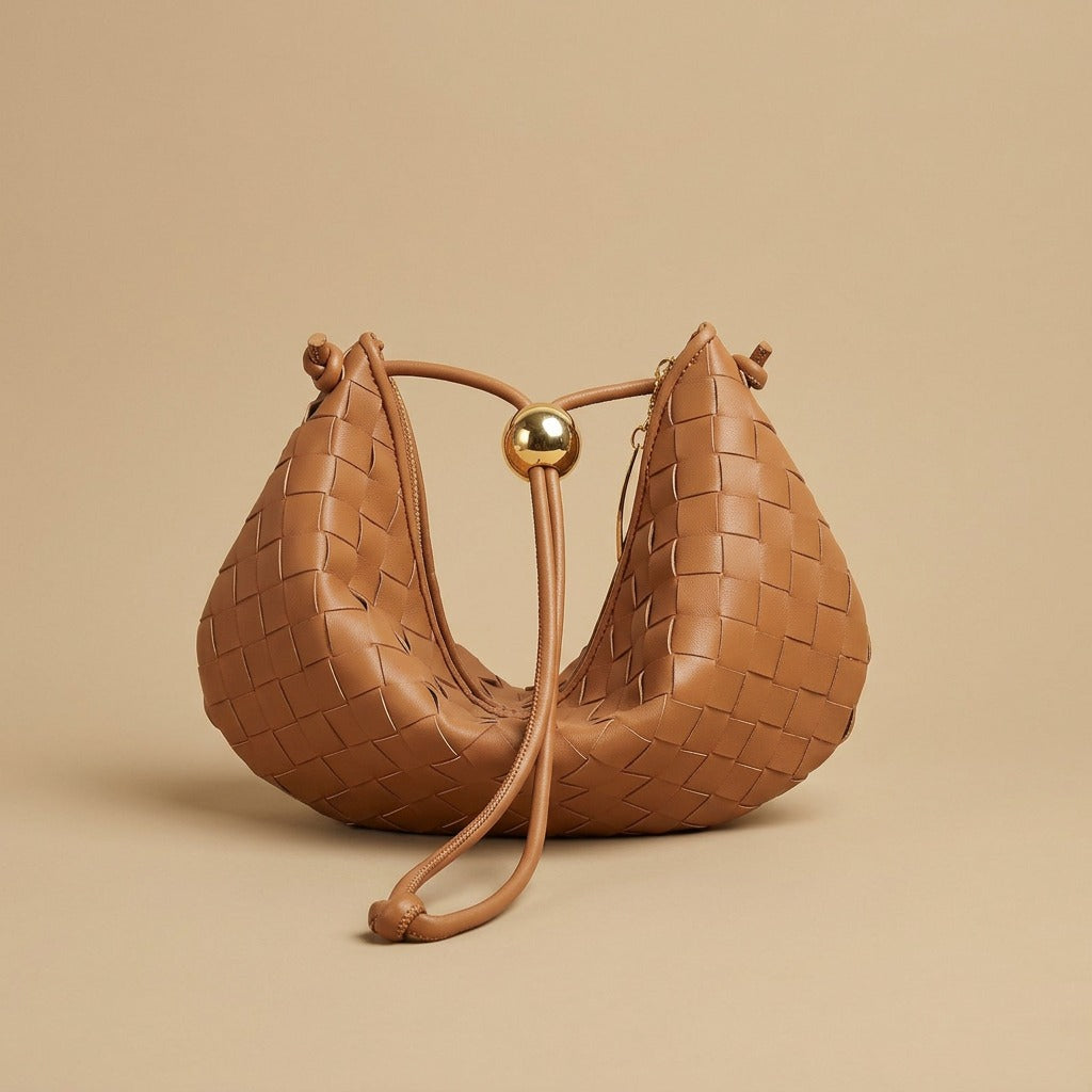Hobo Bag with Ball Detail