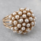 Handmade Pearl Inlay Ring