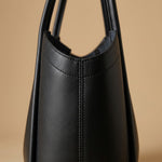 Tote Bag with Sculpted Panels