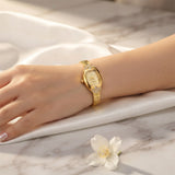 Embellished Gold Watch