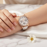 Rose Gold Multi-Dial Watch