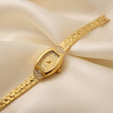 Embellished Gold Watch