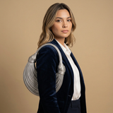 Shoulder Bag with Gold Hardware