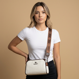Crossbody Bag Structured Leather Flap