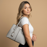 Shoulder Bag Women Pebbled Leather Tote Handbag