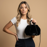 Crossbody Bag Plush Cloud Design