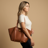 Tote Bag for Women - Large Leather Wing Handbag