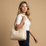 Crossbody Bag with Pebbled Leather Finish