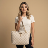 Tote Bag Women Chain Strap Monogram Handbag