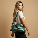 Shoulder Bag with Chain Straps