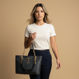 Tote Bag Women Chain Strap Monogram Handbag