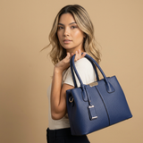 Shoulder Bag Women Pebbled Leather Tote Handbag