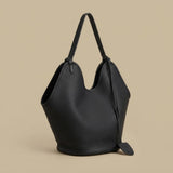 Hobo Bag with Drawstring Detail