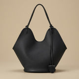 Hobo Bag with Drawstring Detail