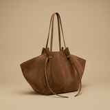 Tote Bag with Tie Detail