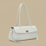 Shoulder Bag with Quilted Stitching