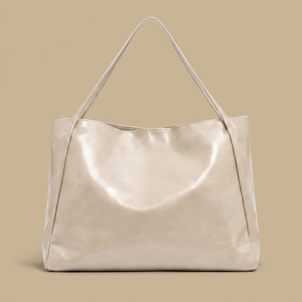 Tote Bag Slouchy Glossy Finish