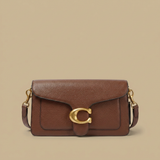 Shoulder Bag Women Flap Leather Gold Hardware