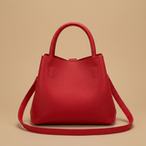 Shoulder Bag Women Leather Tote Gold Hardware