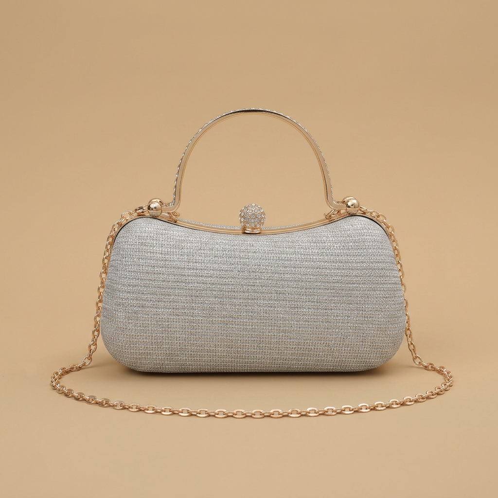 Shoulder Bag Box Clutch Design