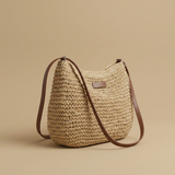 Shoulder Bag Women Woven Straw Crossbody Handbag