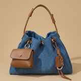 Hobo Bag with Braided Handle
