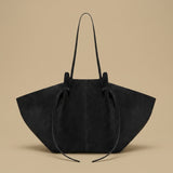 Tote Bag with Tie Detail