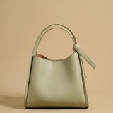 Shoulder Bag with Gold Buckle